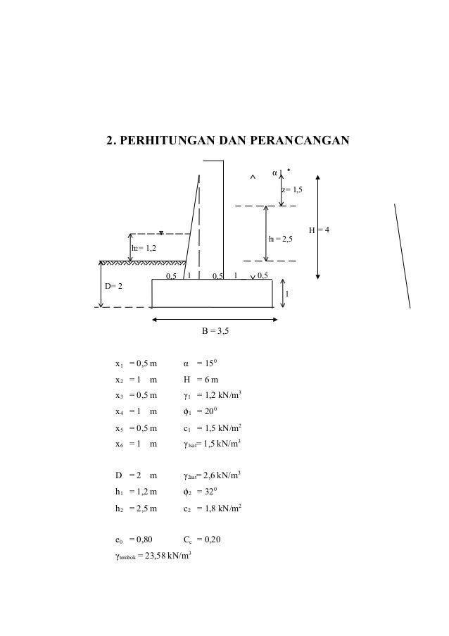 Contoh Soal Rekayasa Pondasi Dan Penyelesaiannya Hot