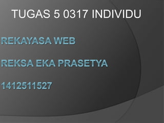 TUGAS 5 0317 INDIVIDU
 