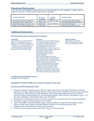 Rek Employment History Appl Insert 041909