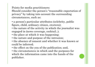 Media Ethics: Privacy | PDF