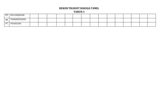 Rekod transit bt thn 1 | DOCX