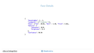Amazon Rekognition - Image Analysis Overview | PDF