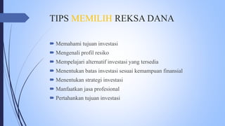 Reksa dana | PPTX