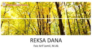 Reksa dana | PPTX