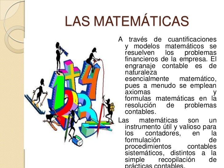 Relación de la contabilidad con otras áreas de
