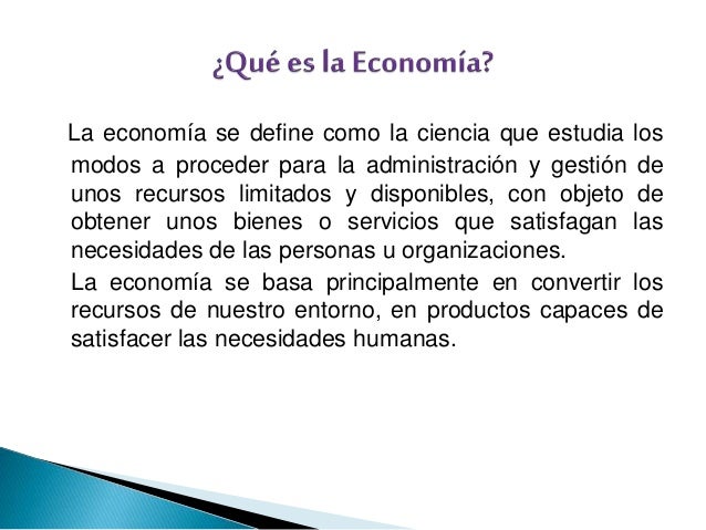 Relación de la economía con otras ciencias
