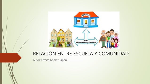 RELACIÓN ENTRE ESCUELA Y COMUNIDAD.pptx