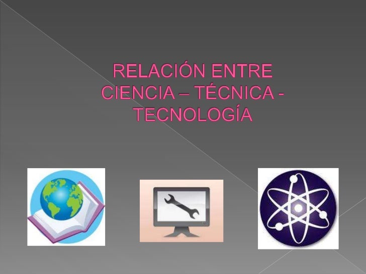 Relación entre técnica, ciencia y tecnología modulo 3