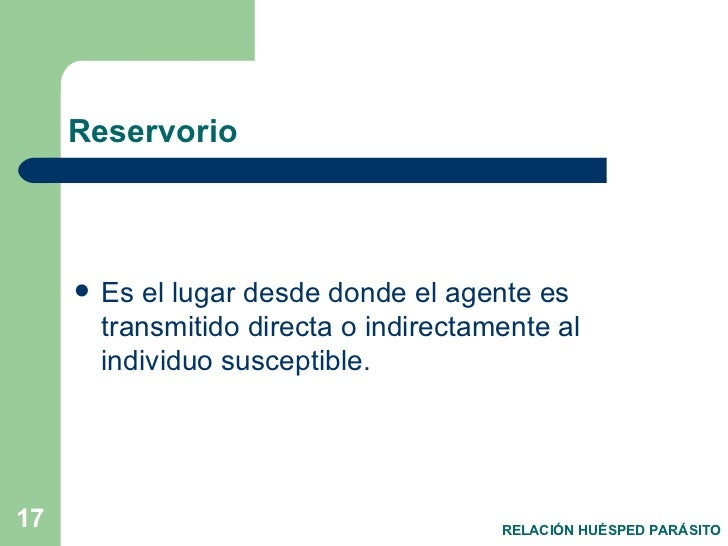 cadena epidemiologica heterologa relacion huesped parasito cadena epidemiologica heterologa relacion huesped parasito