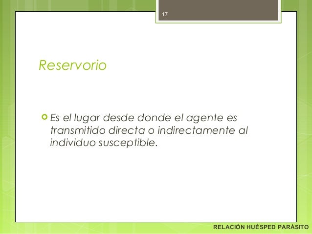 cadena epidemiologica heterologa huesped parasito cadena epidemiologica heterologa huesped parasito