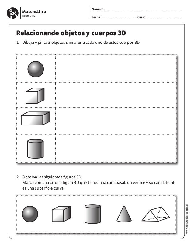 Relacionando Objetos Y Cuerpos 3 D