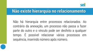 SEI | Relacionar processos 