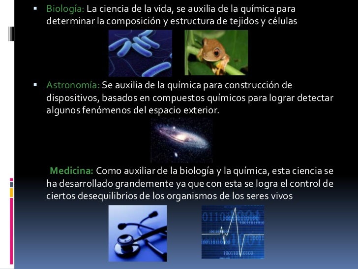 Ciencias auxiliares de la Quimica