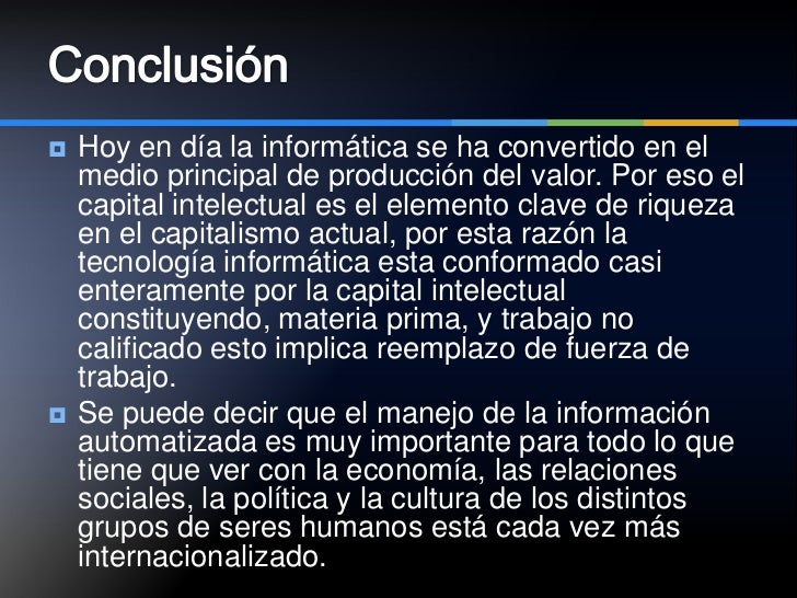 Relacion entre informatica y economia