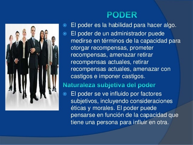 Relaciones de autoridad y poder