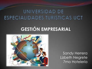 GESTIÓN EMPRESARIAL




                 Sandy Herrera
               Lizbeth Negrete
                 7mo Hotelería
 