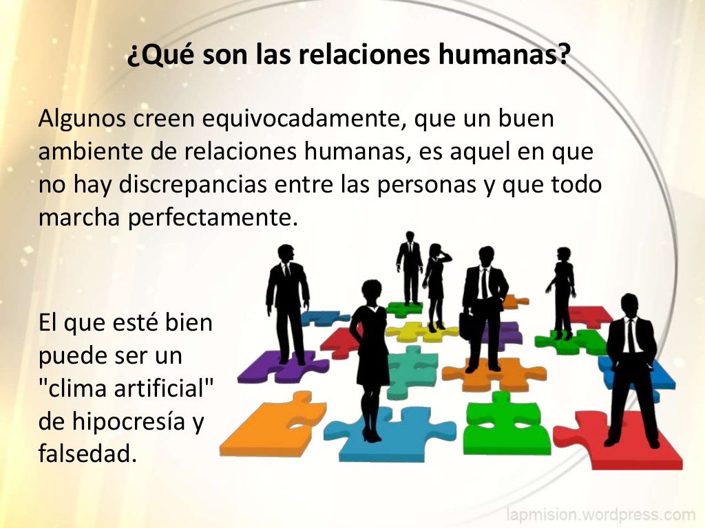 Relaciones humanas Relaciones humanas