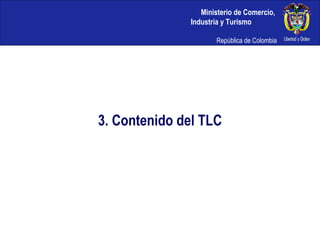 3. Contenido del TLC 