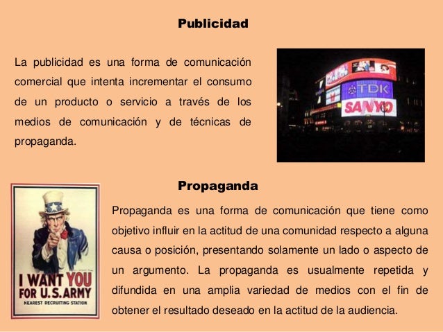 Diferencias entre Relaciones Publicas, Publicidad y Propaganda
