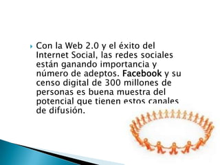 Relaciones Publicas en Redes Sociales (web 2.0)