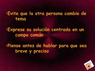 Relaciones Y Conflicto