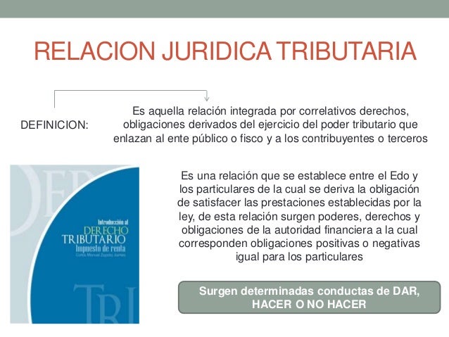 Relacion Juridica Tributaria Y Domicilio