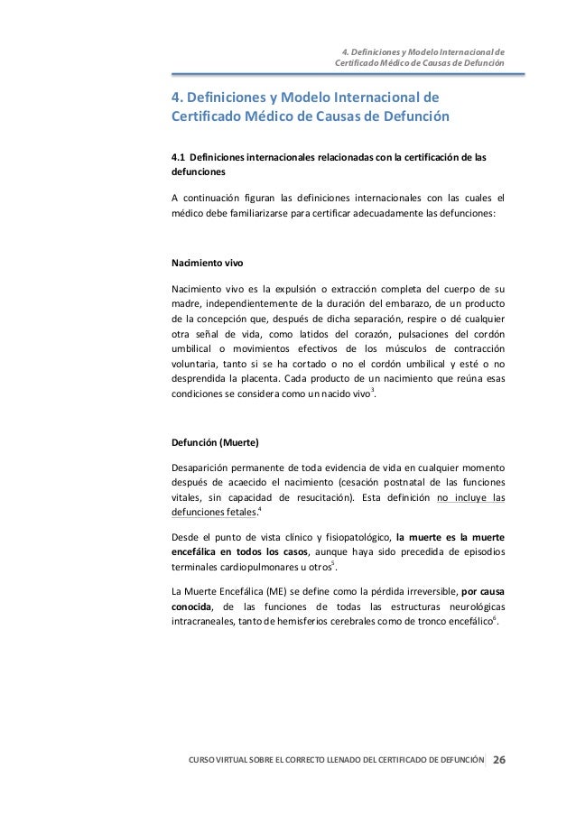 Curso Virtual sobre correcto llenado del Certificado de