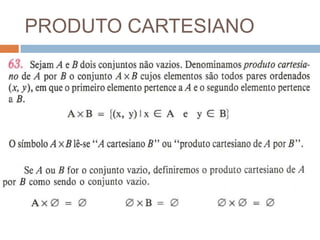 PRODUTO CARTESIANO
 