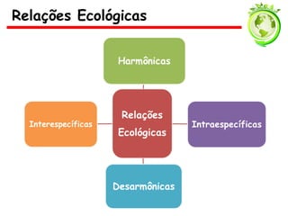 Relações Ecológicas
 
