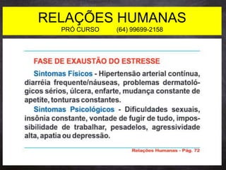 RELAÇÕES HUMANAS
PRÓ CURSO (64) 99699-2158
 