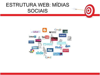 ESTRUTURA WEB: MÍDIAS SOCIAIS 
