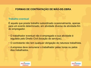 Relações Trabalhistas - Projovem Ponta Porã - MS