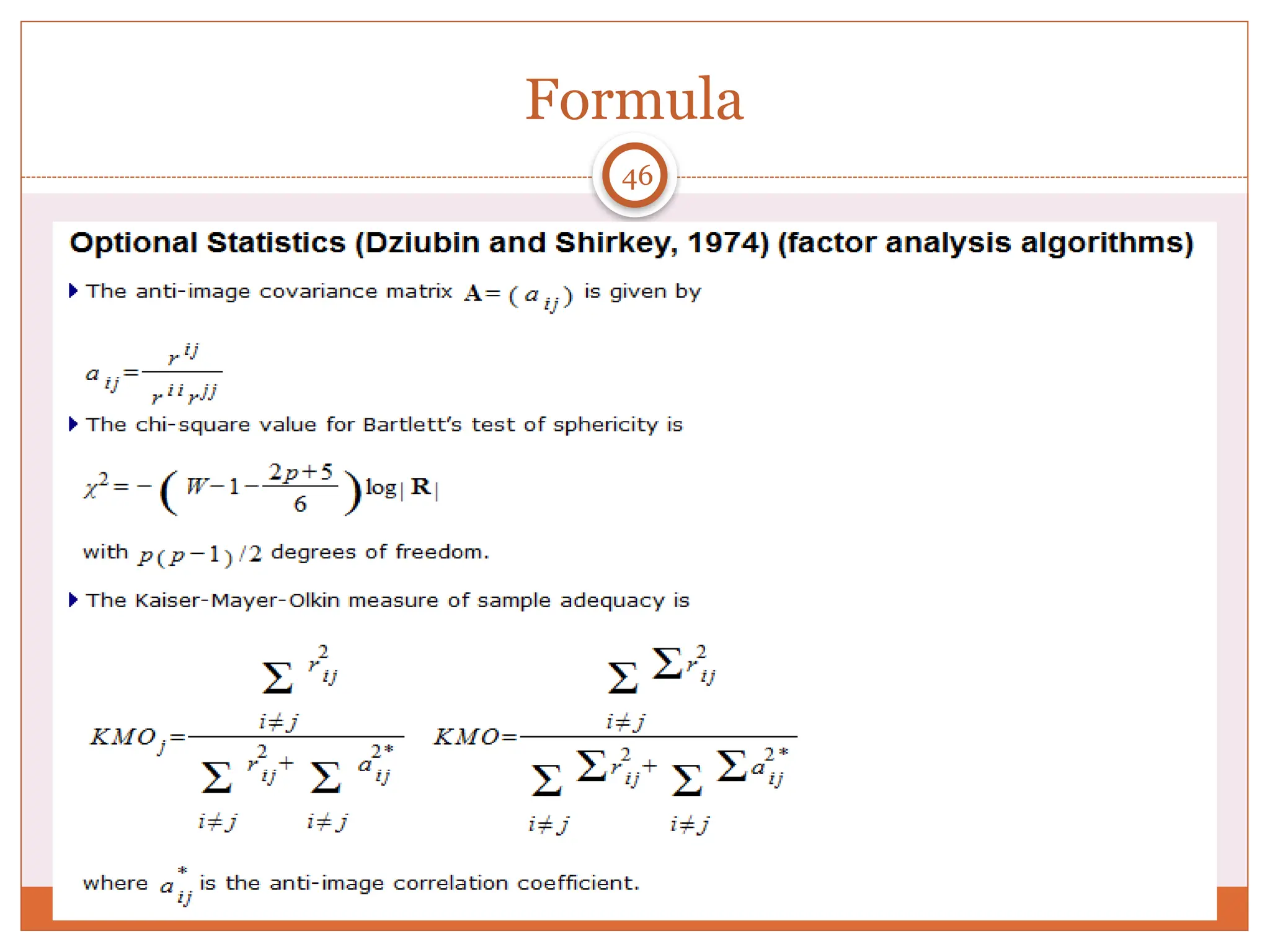 Formula
© Shamshuritawati
46
 
