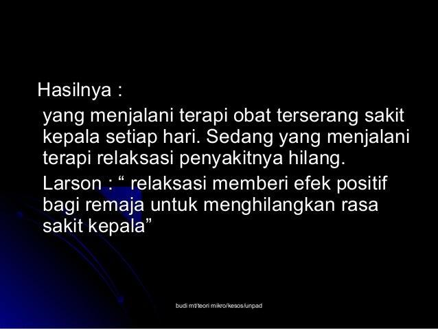 Relaksasi untuk stress Relaksasi untuk stress