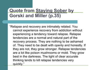 living sober chapter 6 pdf