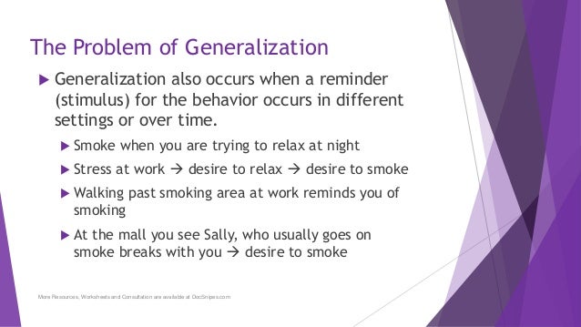 Relapse prevention: Understanding Triggers and Cravings 2017