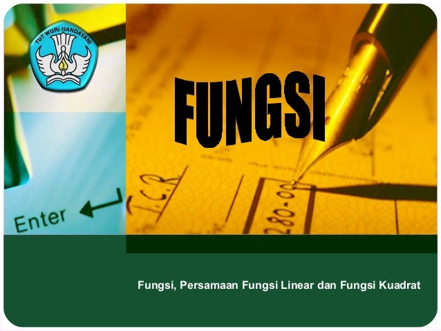 Relasi dan fungsi