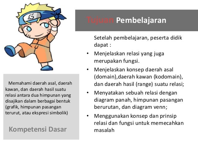Relasi dan fungsi 2 Relasi dan fungsi 2