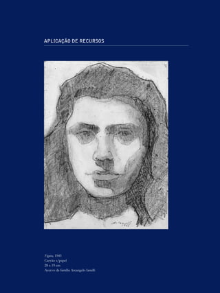Aplicação de recursos




Figura, 1945
Carvão s/papel
28 x 19 cm
Acervo da família Arcangelo Ianelli
 