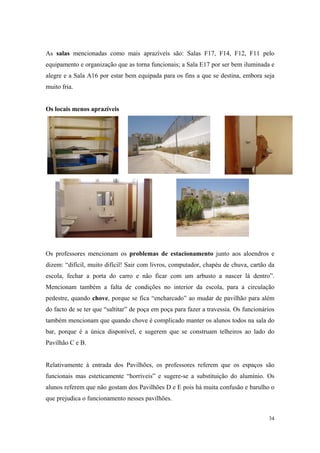 relatório de autoavaliação de escola - 2008