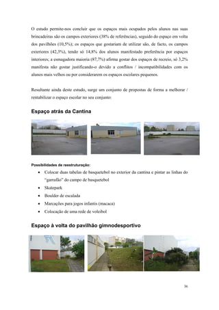 relatório de autoavaliação de escola - 2008