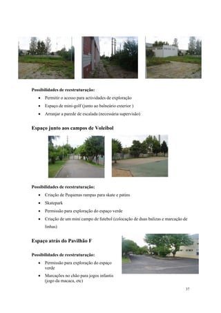 relatório de autoavaliação de escola - 2008