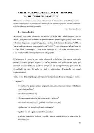 relatório de autoavaliação de escola - 2008