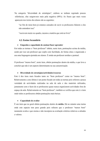 relatório de autoavaliação de escola - 2008