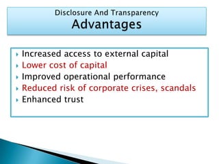Related Party Transactions: Disclosure & Transparency | PPT