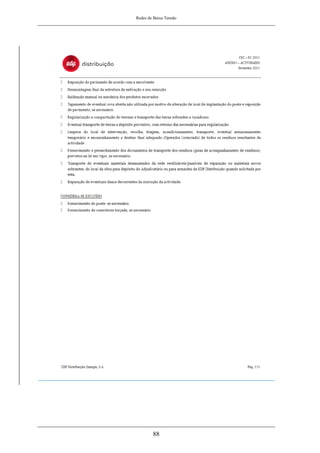 Redes de Baixa Tensão
88
 