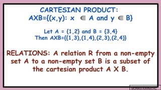 relation-class-12 powerpoint presentation | PPTX