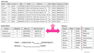 10/09/2024
Christalin Nelson | Systems | SoCS
63 of 67
 