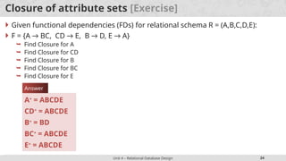Relational Database Design in database management system | PPTX