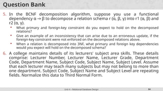 Relational Database Design in database management system | PPTX